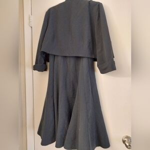 Two piece dress and jacket.